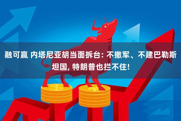 融可赢 内塔尼亚胡当面拆台: 不撤军、不建巴勒斯坦国, 特朗普也拦不住!